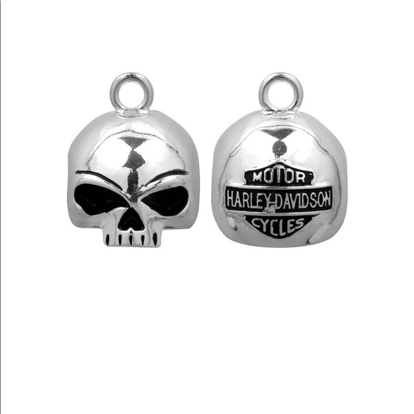 SOLD OUT. Harley-Davidson, Skull Bell. Ever wonder where potholes come from - Picture 1 of 3